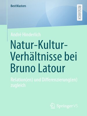 cover image of Natur-Kultur-Verhältnisse bei Bruno Latour